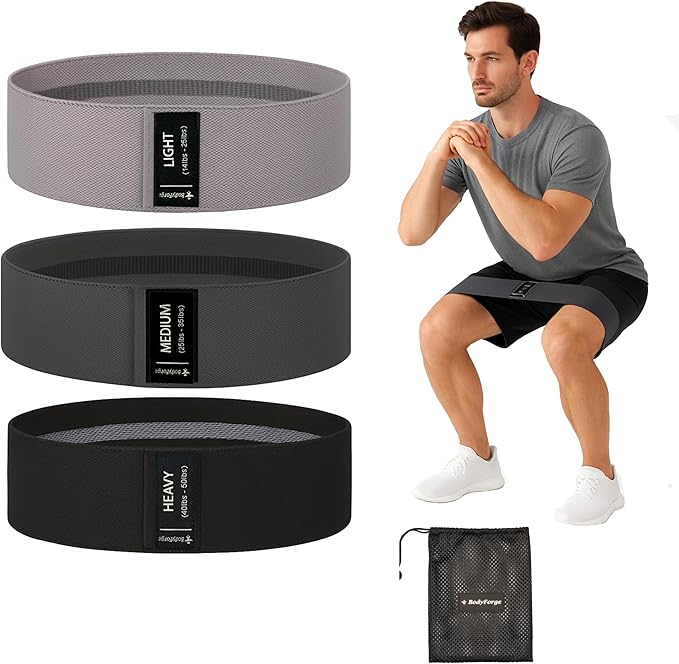 BodyForge Resistance Bands, Exercise Bands, Resistance Bands for Working Out, Work Out Bands with