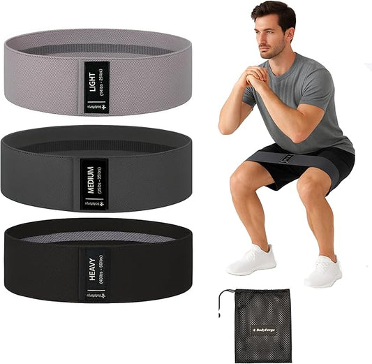 BodyForge Resistance Bands, Exercise Bands, Resistance Bands for Working Out, Work Out Bands with