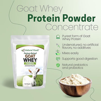 Z Natural Foods Ultra Whey Protein Isolate Powder - Pure, Unflavored, Unsweetened Whey Protein