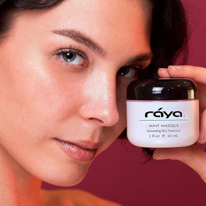 Raya Mint Masque (603) | Cooling and Refreshing Facial Treatment Mask Combination for Oily and