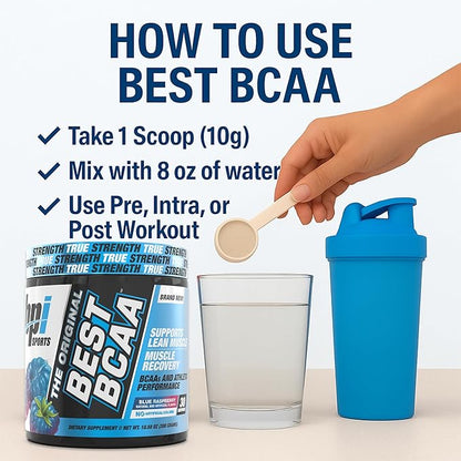 BPI Sports Best BCAA - BCAA Powder - Branched Chain Amino Acids - Muscle Recovery - Muscle Protein