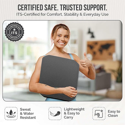 Balance Pad ??Premium POE Foam, Non-Slip Stability Pad for Physical Therapy, Yoga, Core Training &