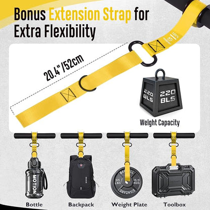 FitBeast Forearm Strengthener & Forearm Exerciser, Wrist Roller with Thicker Handle, Forearm