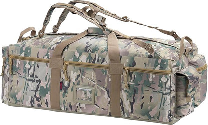 Large Military Duffle Bag Tactical Gear Load Out Bag Deployment Cargo Bag Travel Sports Equipment