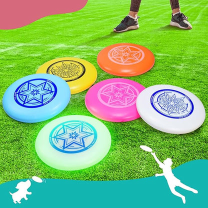 Outdoor Flying Disc 175g,Adult Sport Disc Set for Competitive and Pro Players,Flying Disc Set