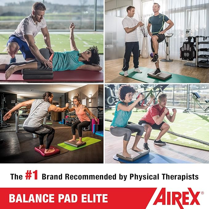 AIREX Balance Pad ??Stability Trainer for Balance, Stretching, Physical Therapy, Exercise