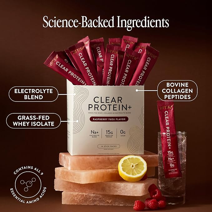 Arrae Clear Protein ??Natural Protein Supplement, Smooth Texture, Easy to Mix, 14 Servings, Clean