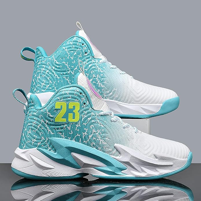 Boys Basketball Shoes Breathable Indoor Athletic Shoes Youth Outdoor Fashion Sneakers Comfortable