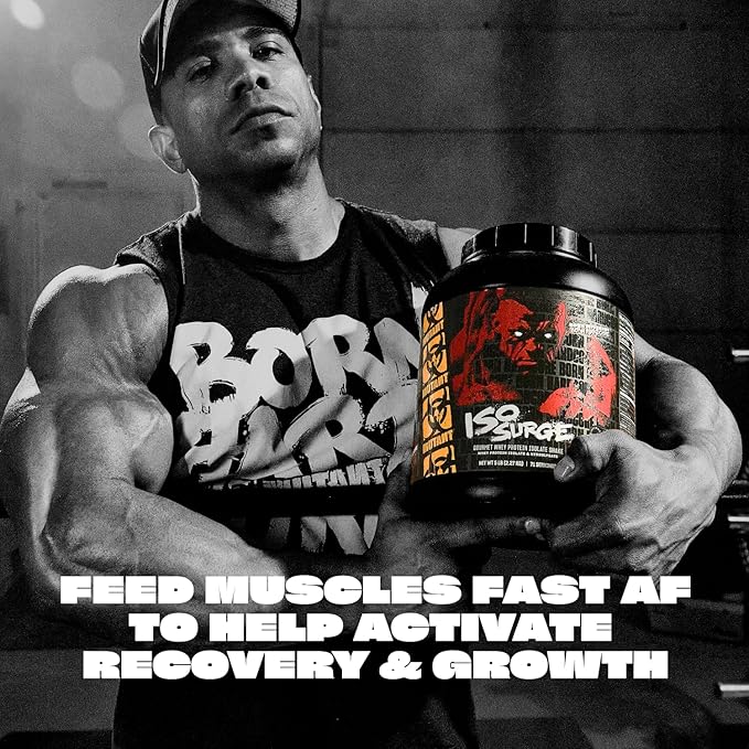 Mutant ISO Surge Whey Protein Isolate Powder Acts Fast to Help Recover, Build Muscle, Bulk and