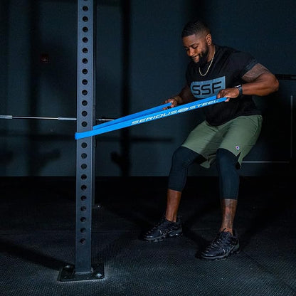 Serious Steel Fitness 32" Resistance Training Bands (Portable Exercise Band System Training Bands