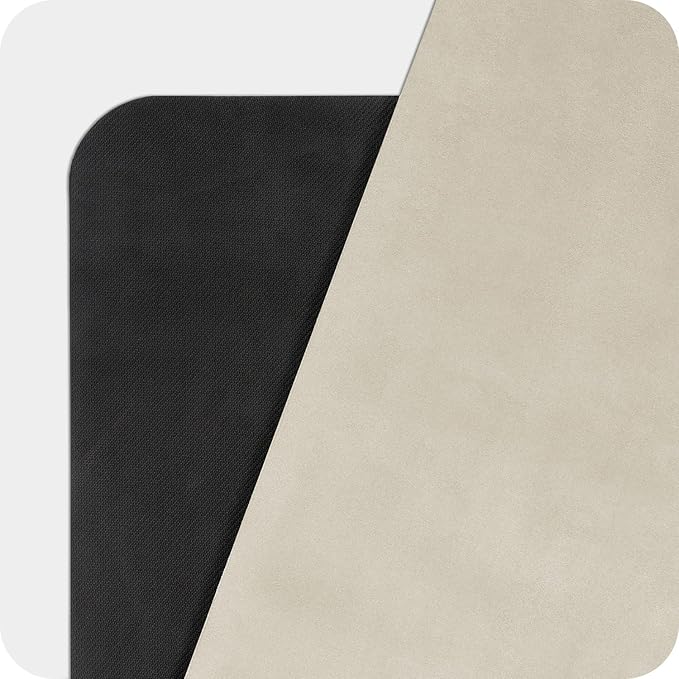 4mm Cushioned Exercise Mat for Yoga & Pilates - Anti Slip, Polyurethane with Suede Top & Carrying