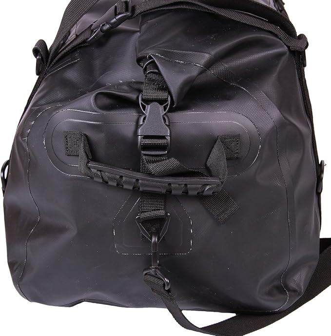 Waterproof Duffle Bag for Travel and Camping with Roll-Top Closure, Durable, All-Weather, and