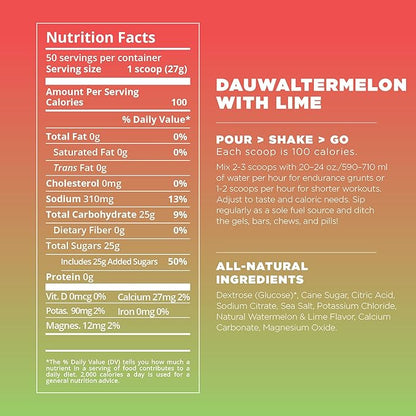 Tailwind Nutrition Endurance Fuel, Carbohydrate & Electrolyte Sports Drink Mix Powder, Gluten-Free