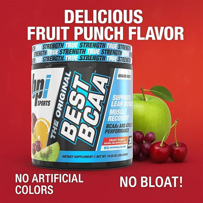 BPI Sports Best BCAA Powder - Muscle Recovery Support - Branched Chain Amino Acids | Building