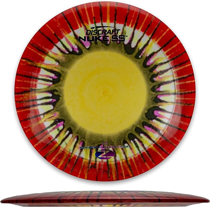 Discraft Z Fly-Dye Two Pack – Disc Golf Set | Buzzz & Nuke SS | Zone & Raptor | Sol & Avenger SS |