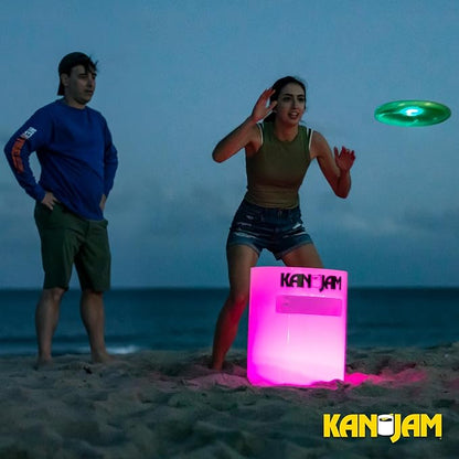 Kan Jam Disc Toss Game - American Made Outdoor Game for The Backyard, Beach, Park, Tailgates