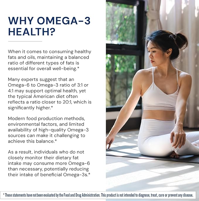 BodyHealth Omega 3 Health, Fish Oil Supplement for Women and Men, Heart and Brain Health, Fish Oil