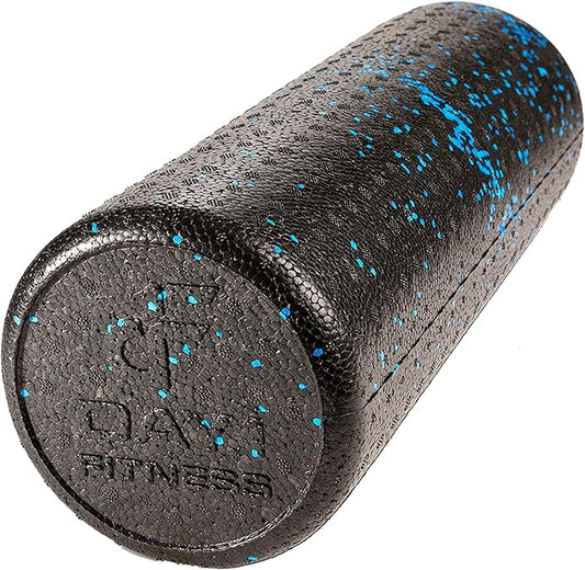 High-Density Round Foam Rollers - 4 Size and 8 Color Options - Massage Rollers for Stretching, Deep