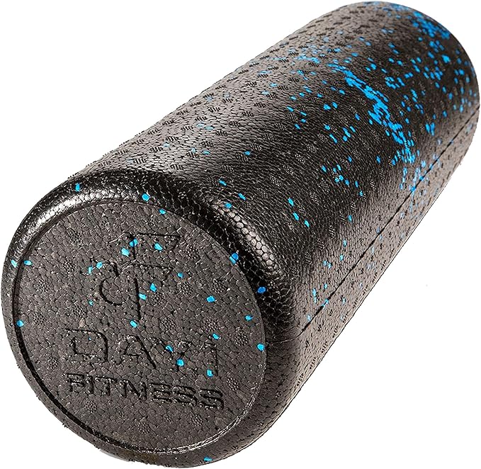 High-Density Round Foam Rollers - 4 Size and 8 Color Options - Massage Rollers for Stretching, Deep