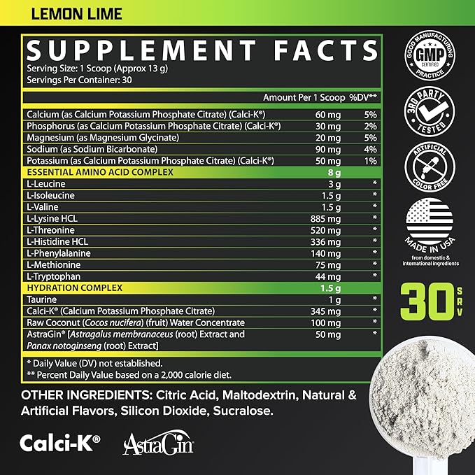 Nutrex Research EAA Hydration | EAAs + BCAA Powder | Muscle Recovery, Strength, Muscle Building