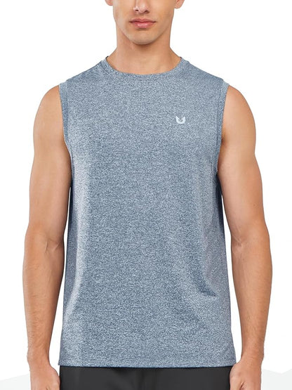 NORTHYARD Men's Athletic Workout Tank Top Running Gym Sleeveless Shirts Quick Dry Lightweight