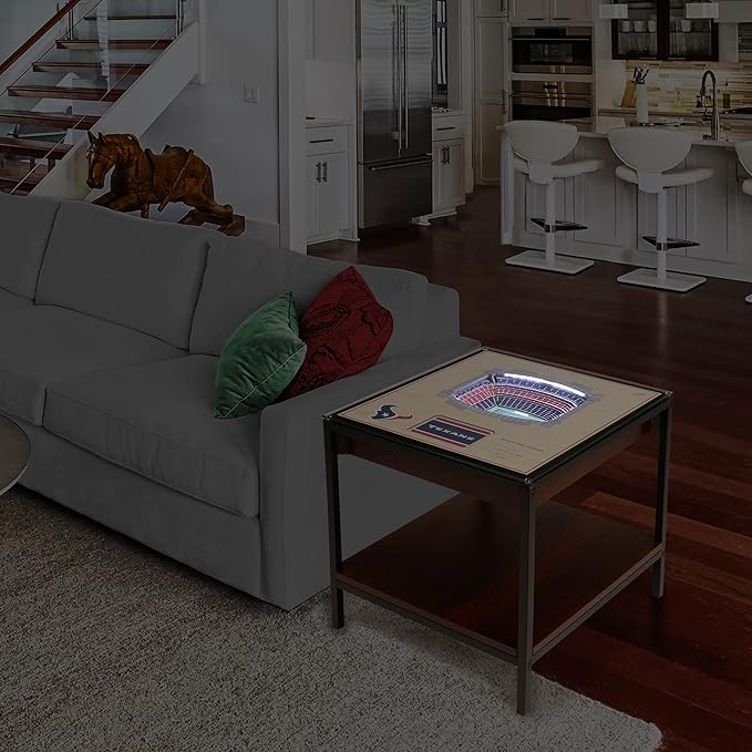 YouTheFan NFL 25-Layer StadiumViews Lighted End Table