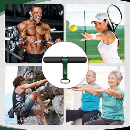 FitBeast Forearm Strengthener & Forearm Exerciser, Wrist Roller with Thicker Handle, Forearm