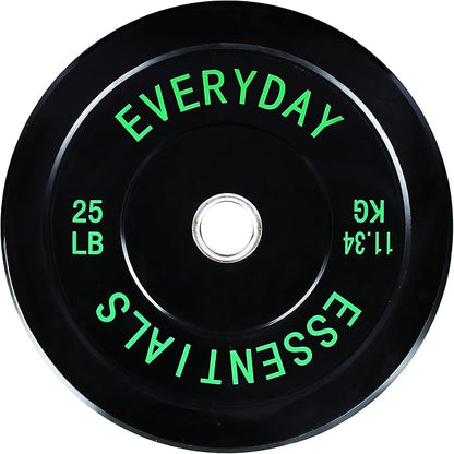 Olympic Bumper Plates Set, 2" Weight Plates for Strength Training & Weightlifting, Paris or Set or