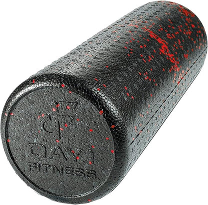 High-Density Round Foam Rollers - 4 Size and 8 Color Options - Massage Rollers for Stretching, Deep