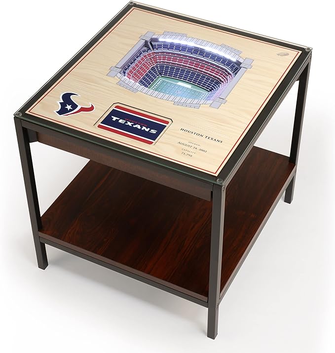 YouTheFan NFL 25-Layer StadiumViews Lighted End Table