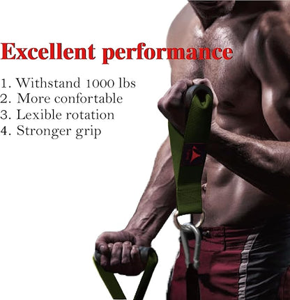 Heavy Duty Gym Workout Handles Attachment for Cable Machine,Resistance Band,Pulley System Home