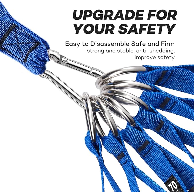 Heavy Resistance Bands for Working Out, NITEEN Resistance Bands with Handles Weight Exercise Bands