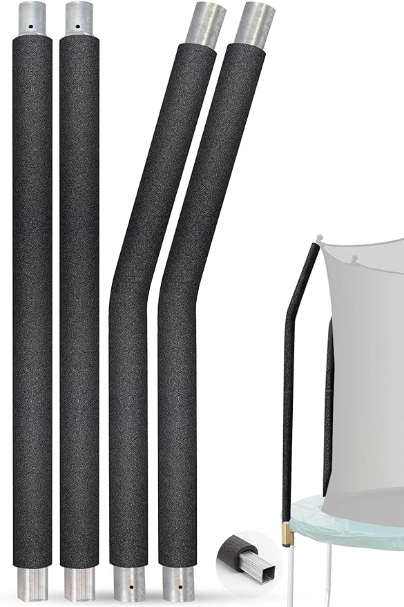 Trampoline Poles Replacement for Skywalker Or Jumpzylla,Galvanized Trampoline Enclosure Pole for
