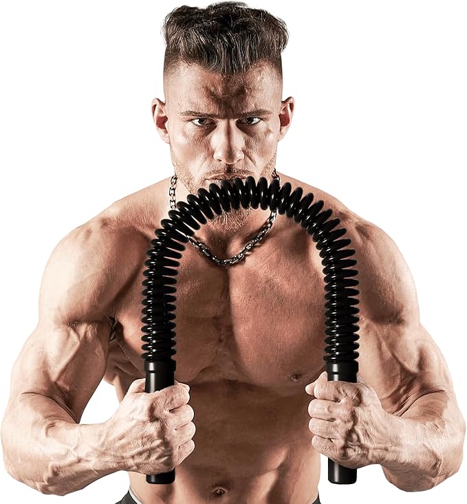 Zenooze's Power Twister Flex Bar, The Ultimate Upper Body Exercise Equipment for Strengthening Your