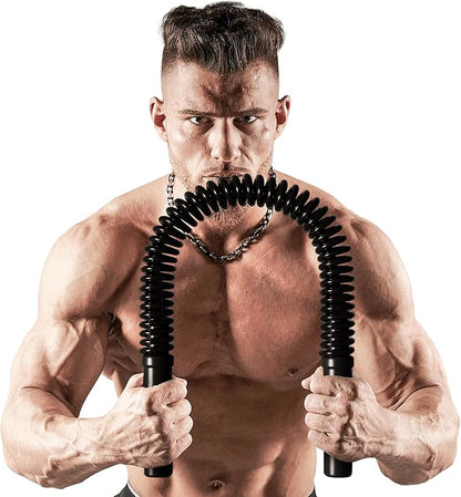 Zenooze's Power Twister Flex Bar, The Ultimate Upper Body Exercise Equipment for Strengthening Your