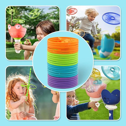 Outside Toys for Kids Ages 4-8, 24 Pack Flying Discs Supplement Set - Compatible with Most Handheld