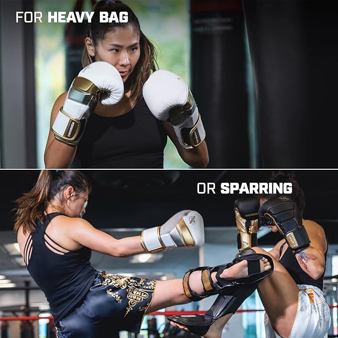 Hayabusa T3 Boxing Gloves for Men and Women Wrist and Knuckle Protection, Dual-X Hook and Loop