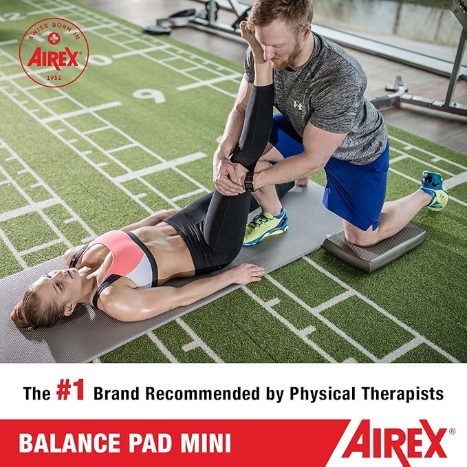 AIREX Balance Pad ??Stability Trainer for Balance, Stretching, Physical Therapy, Exercise