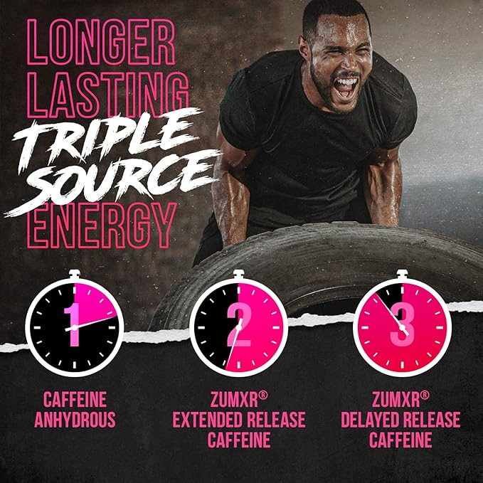 ALPHA LION Superhuman Extreme High Stim Pre Workout Powder, Beta Alanine, L-Taurine & 356mg