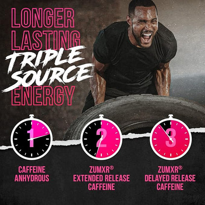 ALPHA LION Superhuman Extreme High Stim Pre Workout Powder, Beta Alanine, L-Taurine & 356mg