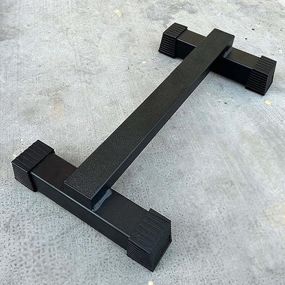 Steel Calf Raise Bar, Standing Machine for Stretching, Squat, Foot Stretch, Anti-Slip Solid Block