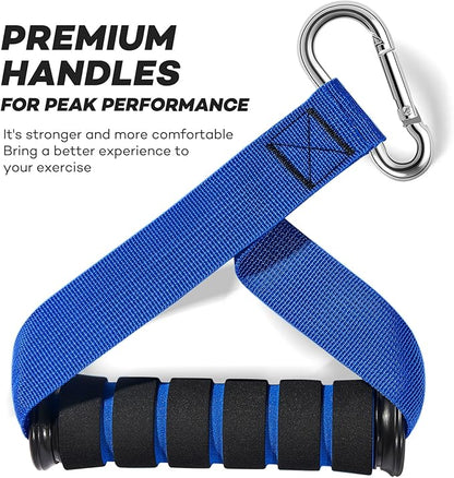 Heavy Resistance Bands for Working Out, NITEEN Resistance Bands with Handles Weight Exercise Bands