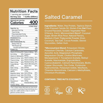 Huel Ready-to-Drink | Salted Caramel Meal Replacement Drink | High Protein Drink | Nutritionally