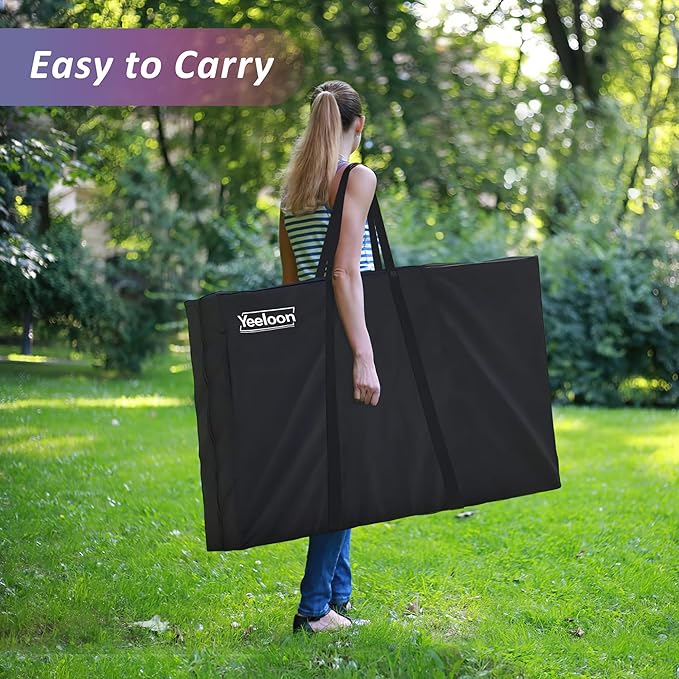 Cornhole Set, Regulation/Tailgate Size Cornhole Boards with 8 Bean Bags and Carrying Case, 4x2/3x2