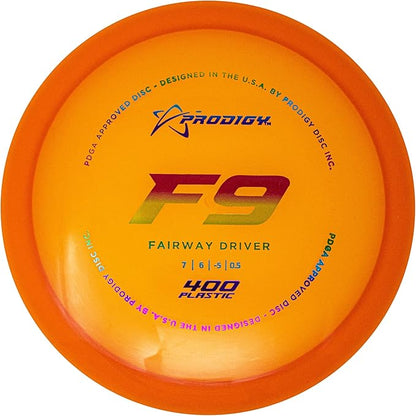 Prodigy Disc 400 F9 Disc Golf Disc - Understable Fairway Driver Disc Golf Disc for Beginners