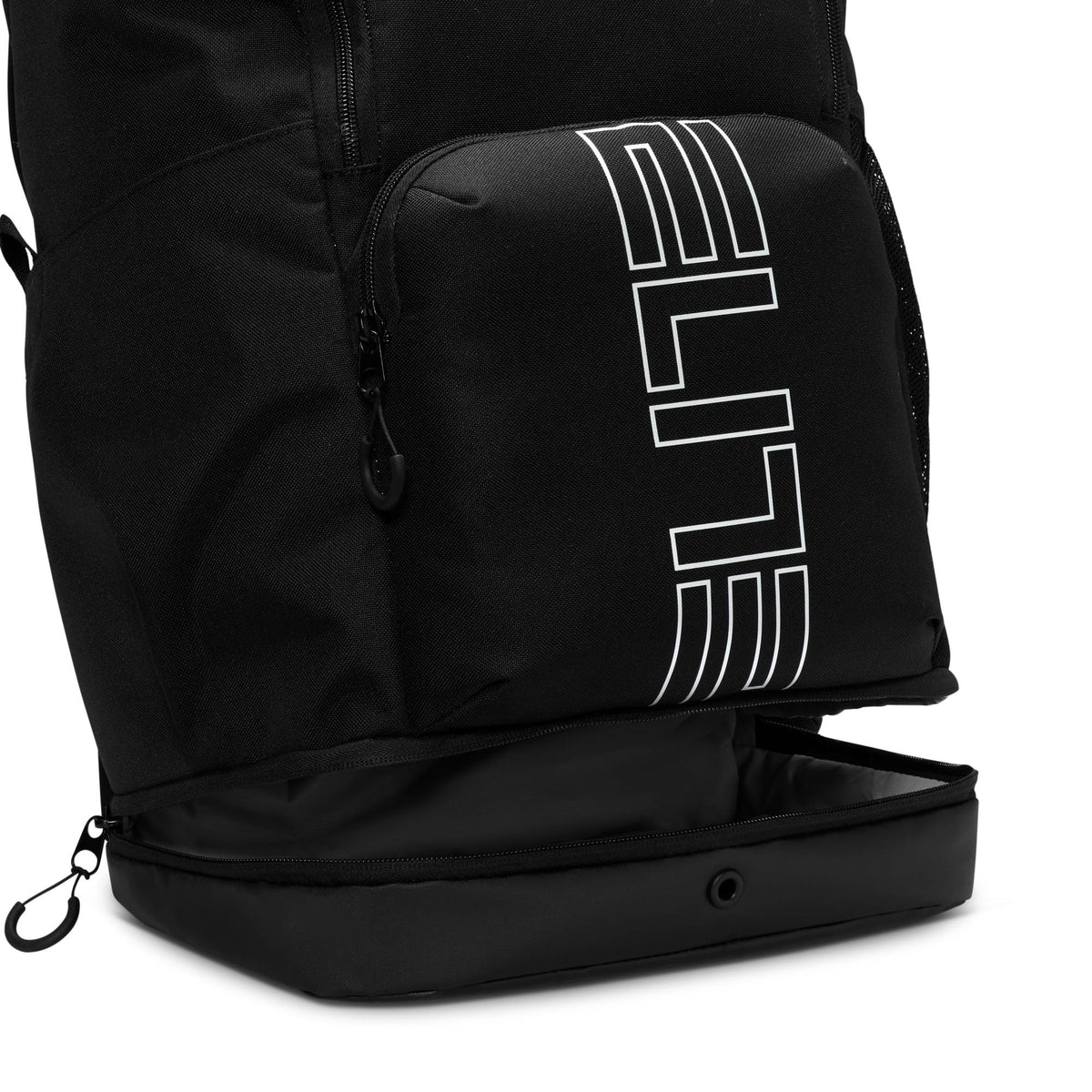 Nike, Unisex, Varsity Elite Backpack (32L), Black/Black/Metallic Silver, One Size