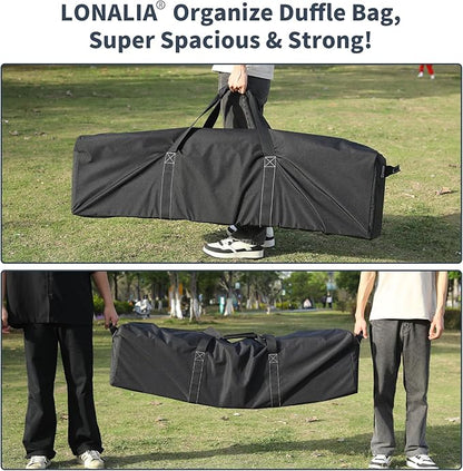 52 Inch Large Duffle Bag for Travel Camping - 180L Extra Large Heavy Duty Duffel Bag, Sport