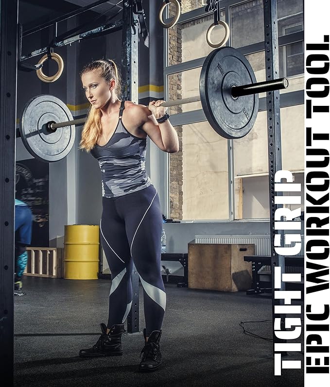 Tribe WOD Olympus Barbell Bar & Weight Bar - Durable, Bend-proof for Men and Women, Multipurpose