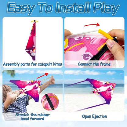Mini Kites for Kids,Finger Launcher Kites Easy to Fly,Party Favors for Kids 4-8-12 Outdoor Toys