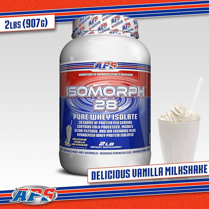 APS Nutrition IsoMorph 28 Protein Powder | Pure Whey Isolate | Cold Pressed, Ultra- Filtered, & Ion